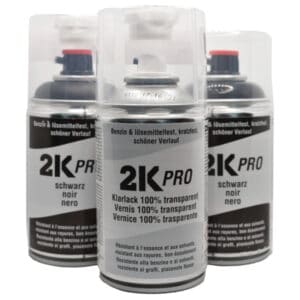 2K PRO 2 Komponenten Sprühlack 250ml Spraydose 1